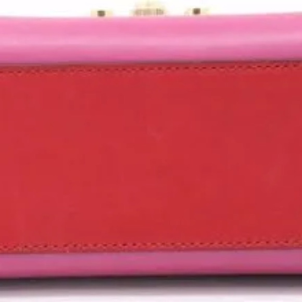 Gucci Padlock Authentic Pink and Red Shoulder/ Crossbody Bag - Picture 5 of 8